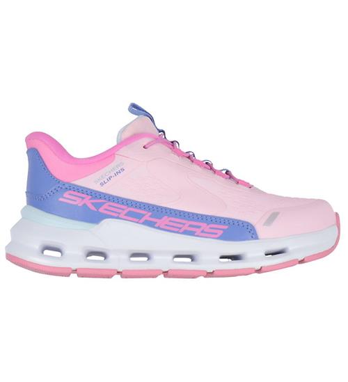 Skechers Sko - Glide Step Vista Lane - Pink/Blå