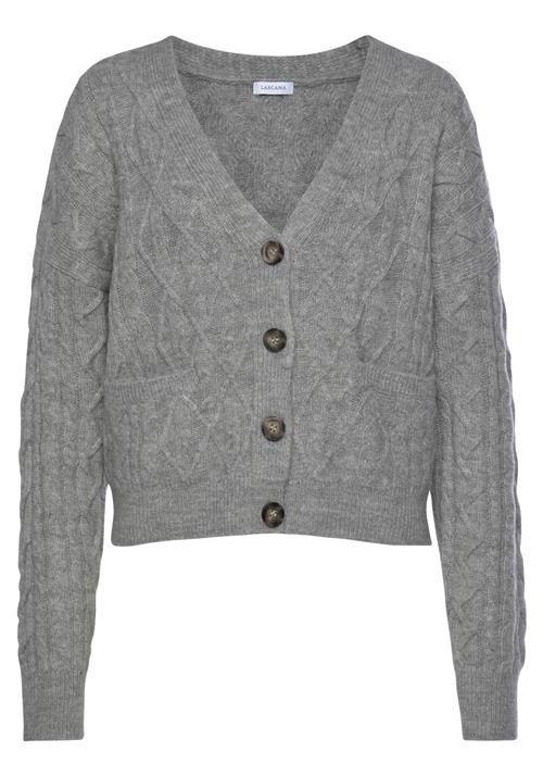 LASCANA Cardigan  grå-meleret