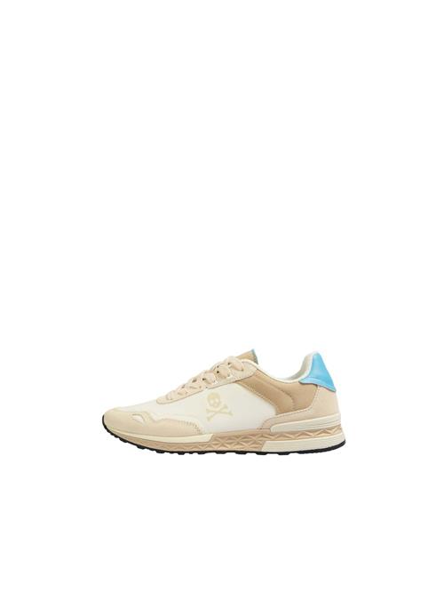 Scalpers Sneaker low 'Harry'  beige / sand / himmelblå