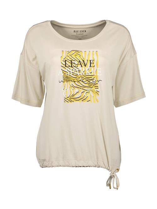 Se BLUE SEVEN Shirts  beige / gul / sort / hvid ved About You