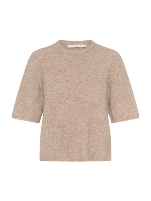 Gestuz Pullover 'AlphaGZ'  beige-meleret