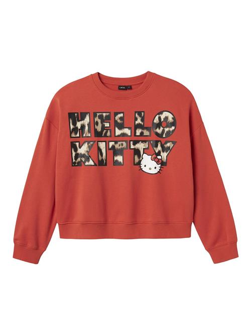 NAME IT Sweatshirt 'Hello Kitty'  blodrød