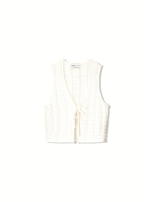 Bershka Cardigan  hvid