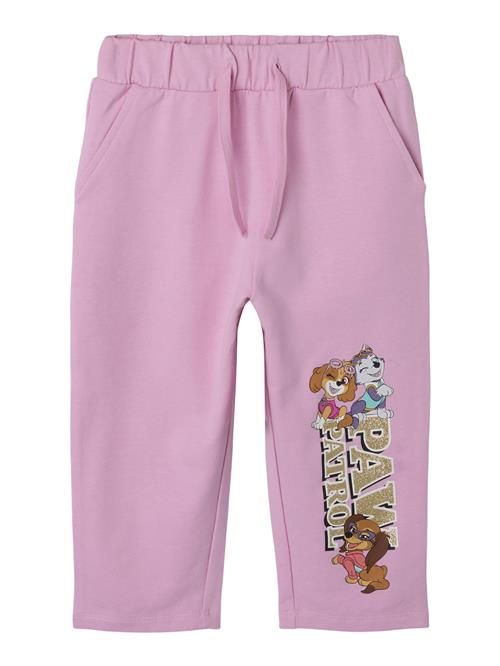 NAME IT Bukser 'Paw Patrol'  guld / lysviolet / eosin / sort