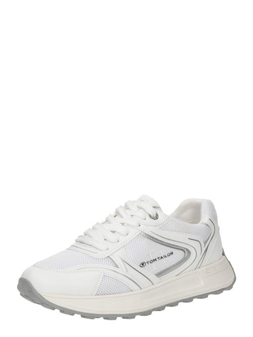 TOM TAILOR Sneaker low  hvid
