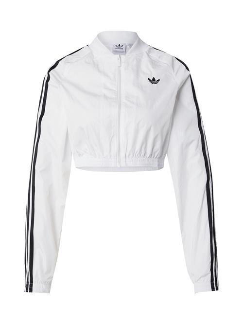 ADIDAS ORIGINALS Overgangsjakke 'Adicolor Teamgeist'  sort / hvid