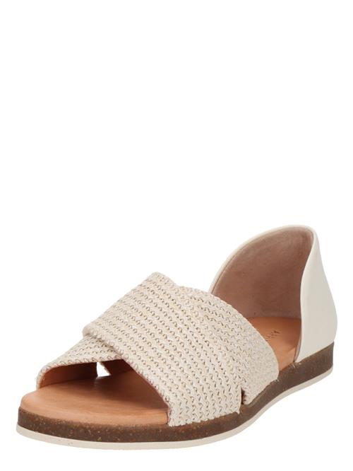 Apple of Eden Sandaler 'Celine'  beige / hvid