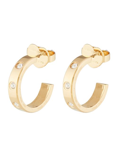 Kate Spade Øreringe 'Set In Stone Huggies'  guld / transparent