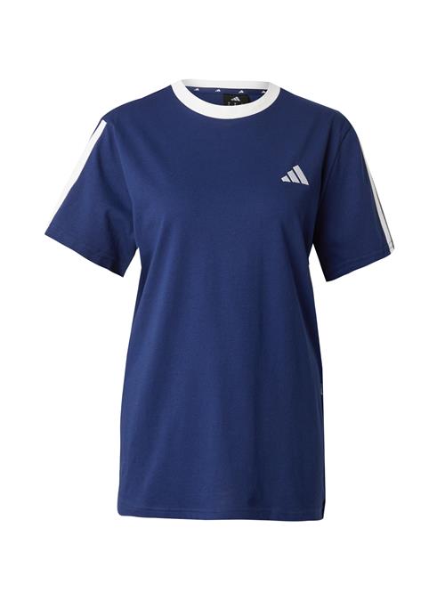 Se ADIDAS SPORTSWEAR Funktionsbluse  mørkeblå / hvid ved About You