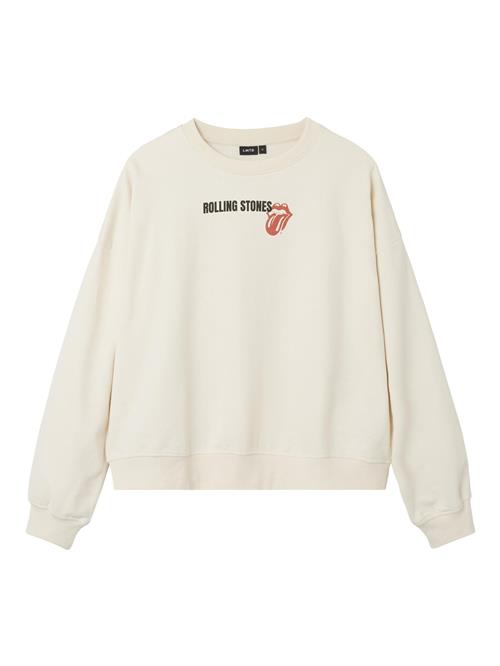 NAME IT Sweatshirt  rød / sort / uldhvid