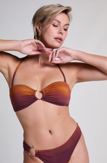 Hunkemöller Janiero bandeau-bikinitop Lilla