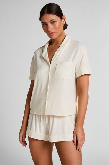 Hunkemöller Jerseyshorts Essential Hvid