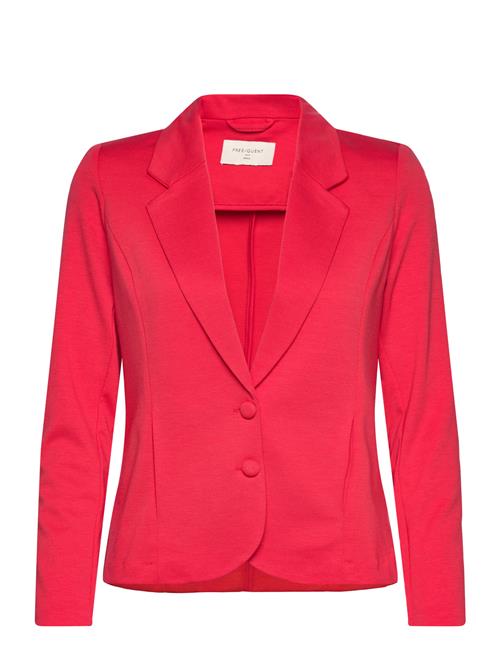 Jacket From Freequent In A Soft And Stretchy Material. The Jacket Has A Simple S FREE/QUENT Pink