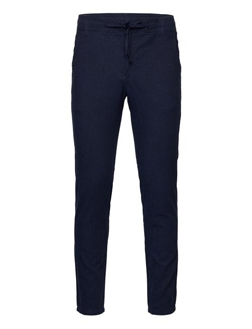 Linen Pants Lindbergh Blue