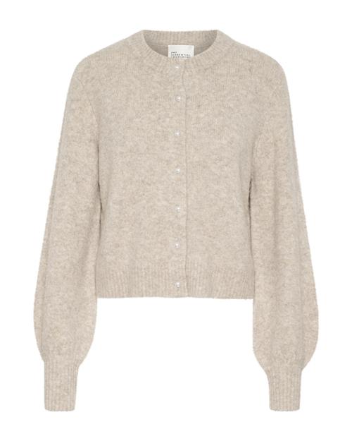 Se My Essential Wardrobe Cardigan 'Ellie'  beige-meleret ved About You