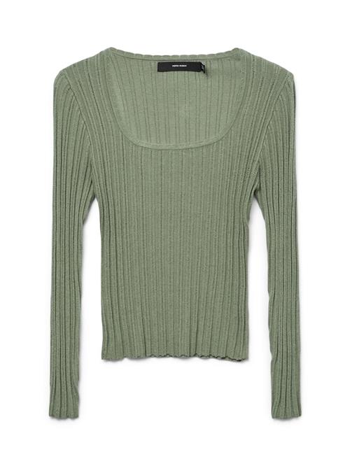 Se VERO MODA Pullover 'VMCecilie'  mørkegrøn ved About You