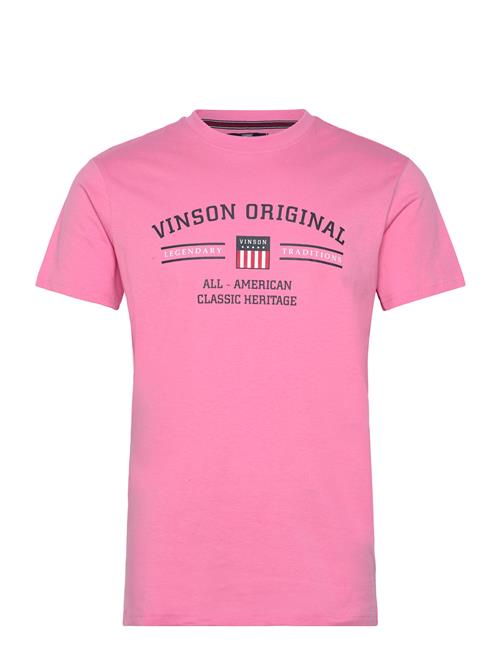 Vin T-Shirt Matt Men VINSON Pink