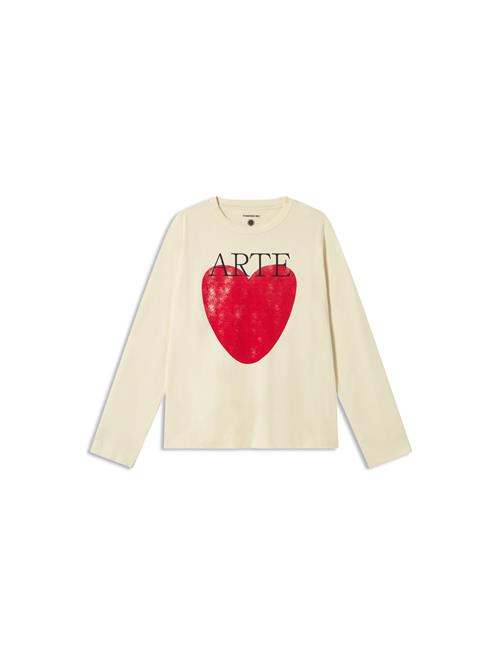 Thinking MU Shirts ' ART LOVE '  offwhite