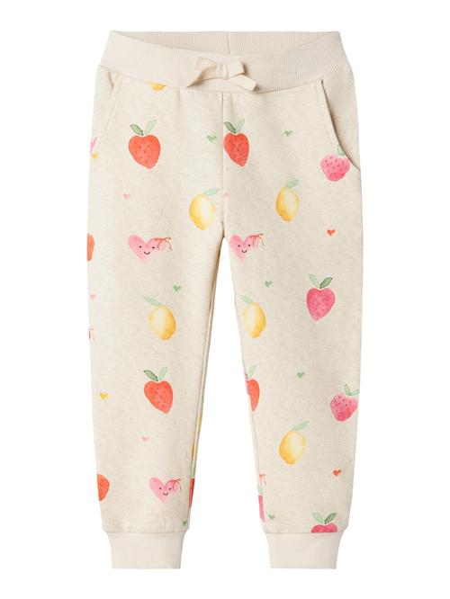 NAME IT Bukser  beige / gul / pink / rød