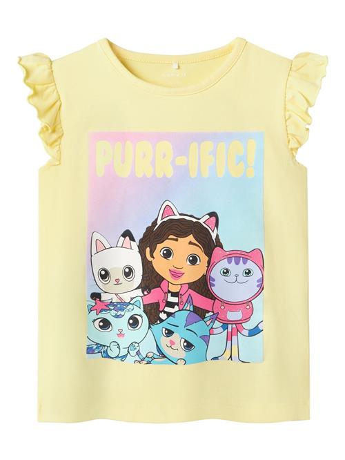 NAME IT Bluser & t-shirts 'Gabby's Dollhouse'  lyseblå / gul / pink / hvid