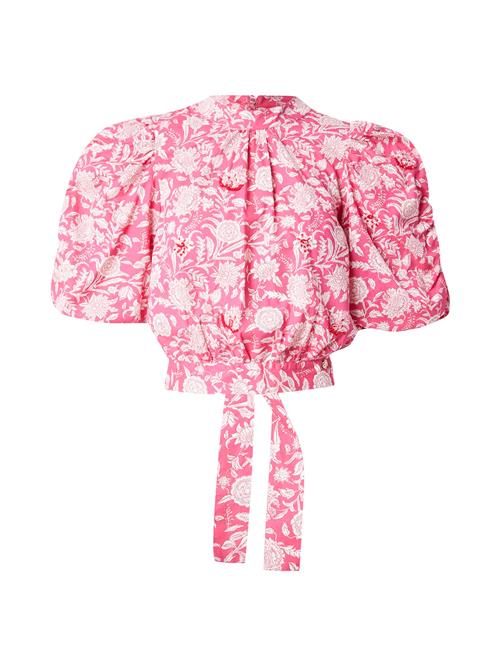 Harper & Yve Bluse  pink / rød / hvid