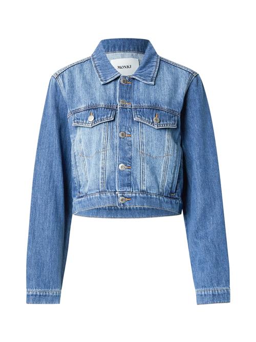 Monki Overgangsjakke  blue denim