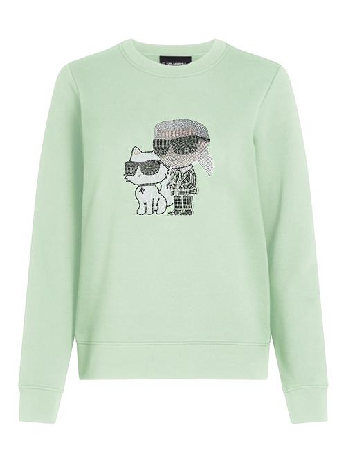 Se Karl Lagerfeld Sweatshirt  pastelgrøn / blandingsfarvet ved About You