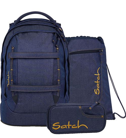 Satch Skoletaskesæt - Pack - Denim Blue