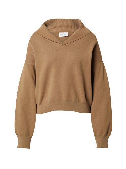 Se ABOUT YOU x Toni Garrn Pullover 'Carmen'  taupe ved About You