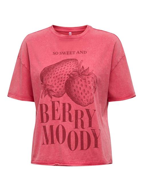 ONLY Shirts 'ONLKinna'  kirsebærsrød / rødmeleret