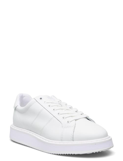 Angeline Iv Action Leather Sneaker Lauren Ralph Lauren White