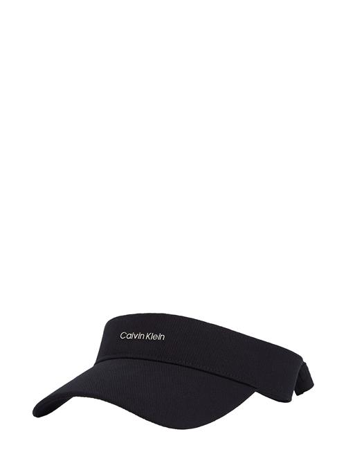 Calvin Klein Cotton Twill Visor Calvin Klein Black