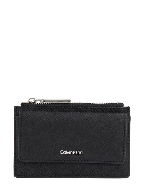 Ck Must Zip Flap Cardholder_Mono Calvin Klein Black