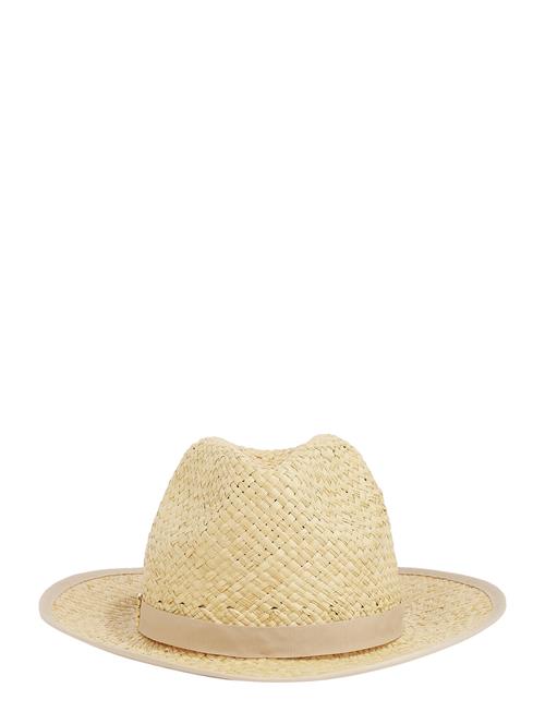 Th Premium Beach Fedora Tommy Hilfiger Beige