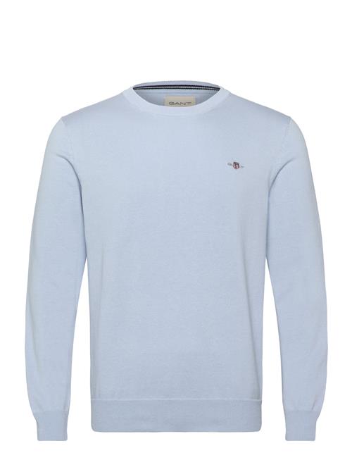Classic Cotton C-Neck GANT Blue