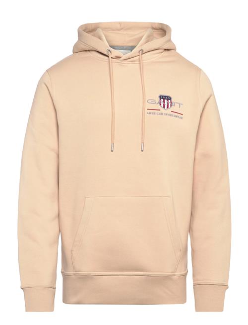 Reg Medium Archive Shield Hoodie GANT Beige