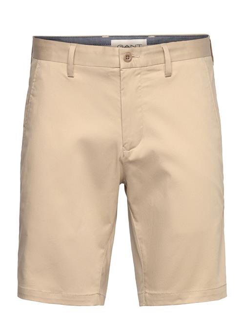 Slim Sports Shorts GANT Beige