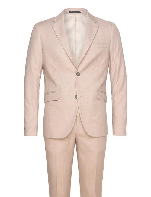 Structure Stretch Suit Lindbergh Beige