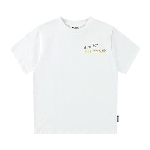 Se Molo Rodney Short Sleeve T-Shirt If You Slip... 140 cm  Hvid  140 cm  mand ved Babyshop