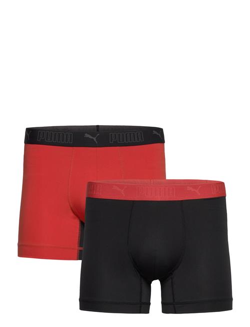 Puma Men Sport Microfiber Boxers 2P PUMA Red