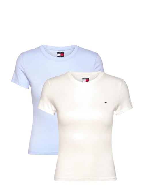 Tjw 2Pack C-Neck Tee Tommy Jeans Patterned