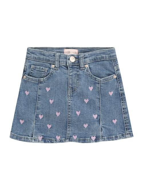 ONLY GIRLS Nederdel 'HOXTON'  blue denim / lyserød