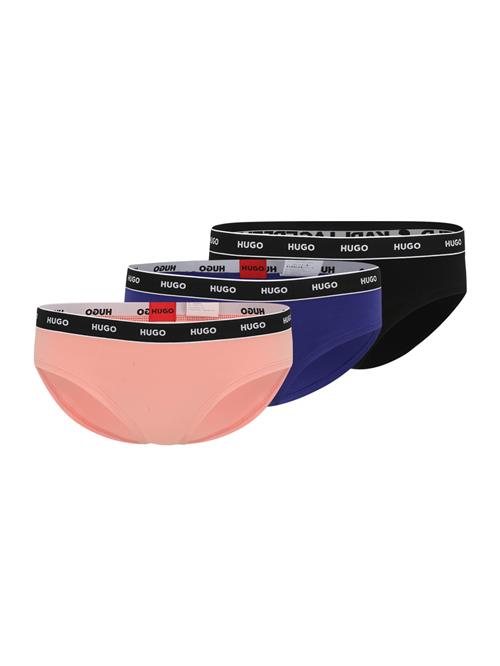 HUGO Slip  mørkeblå / lys pink / sort