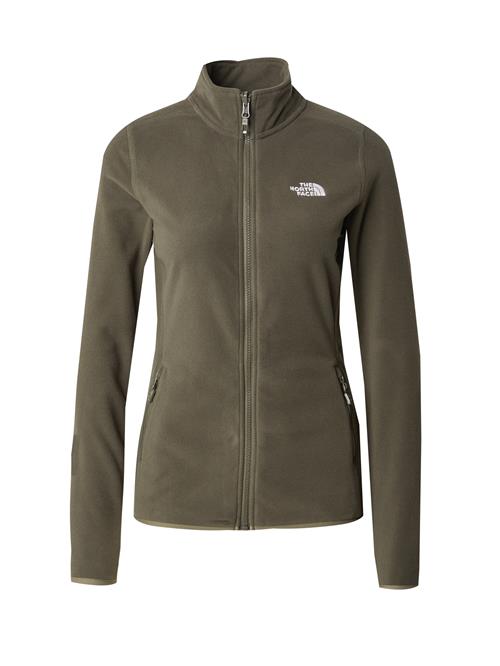 THE NORTH FACE Funktionsfleecejakke '100 GLACIER'  oliven / hvid