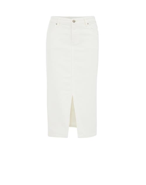 WE Fashion Nederdel  offwhite