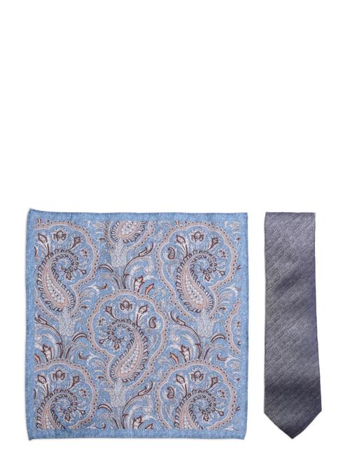 Tie & Pocket Square Amanda Christensen Navy