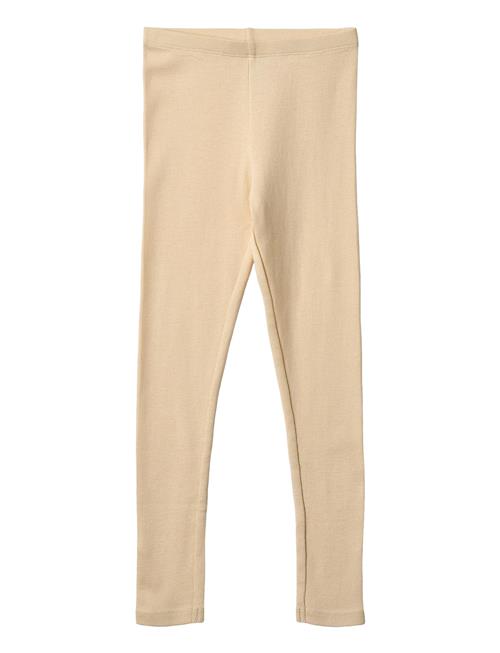 Rib Leggings Wheat Yellow