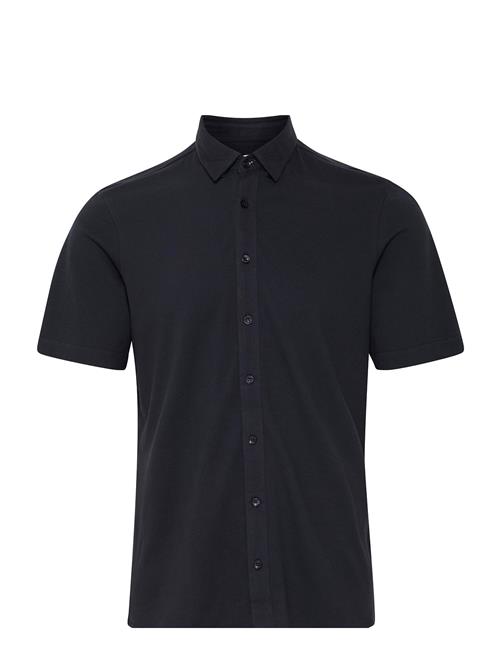 Cffolke Ss Bu Piqué Shirt Casual Friday Navy