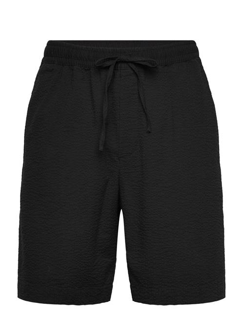 Pavel Heavy Seersucker Rue De Tokyo Black