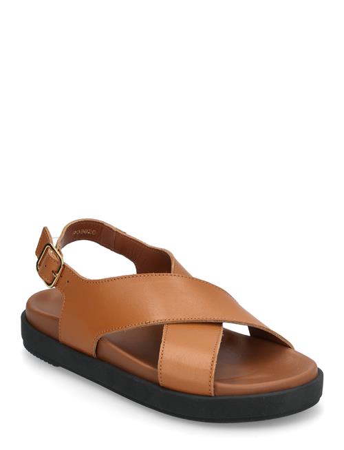 Nico Leather Sandals ALOHAS Brown